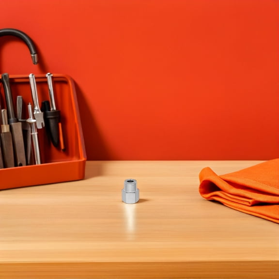 OUNONA Threaded Extension Joint Converter Stainless Steel Pipe Fitting with Npt Threads