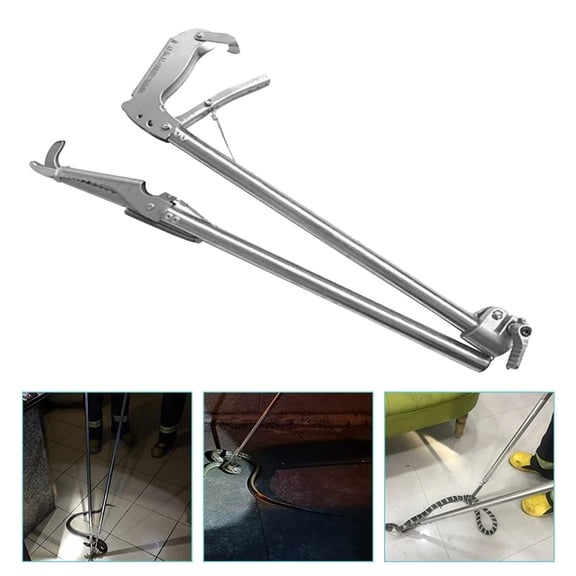 OUNONA Stainless Steel Sturdy Eel Clamp Loach Clip Kitchen Accessory