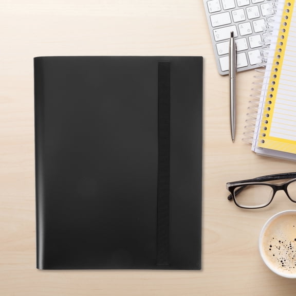 OUNONA Black and Stamp Organizer with Multifunctional Pockets for Collection and Storage