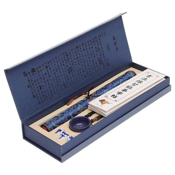 OUNONA  Stationery Multi Water Writing Cloth Set Portable Calligraphy Kit