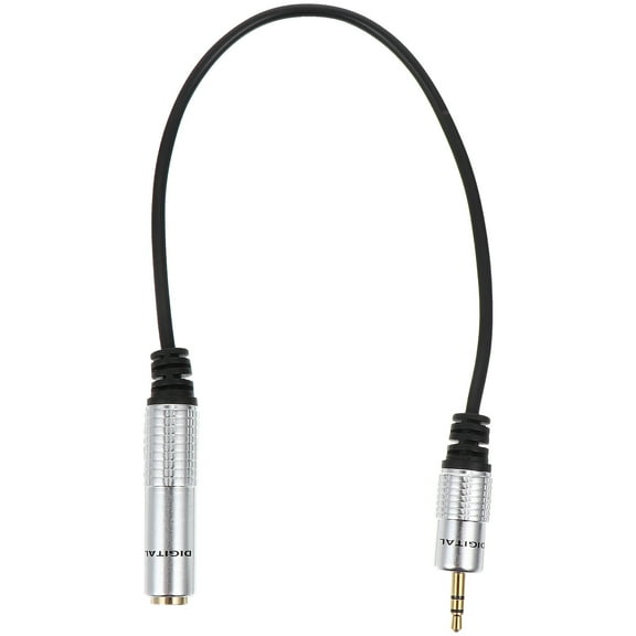 OUNONA Female to Male Stereo Audio Adapter Cable 3.5mm Jack Connector Anti-Interference for Headphones and Speakers