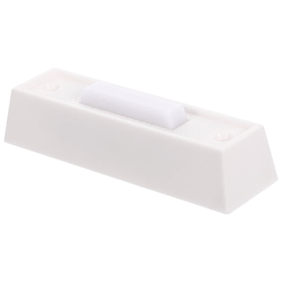 OUNONA Beige Plastic Doorbell Button with European Style Wall Mount