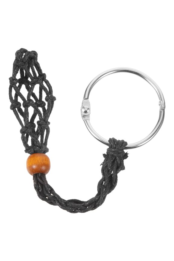 Stylish Black Crystal Holder Key Chain for Car Keys Backpack and Purse Accessories