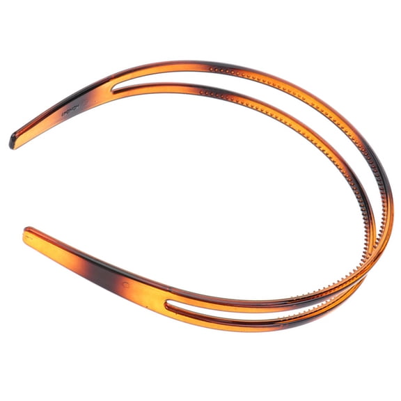 OUNONA Stylish Brown Female Headband Lightweight Durable Creative Hair Adorn for Workout and Daily Use