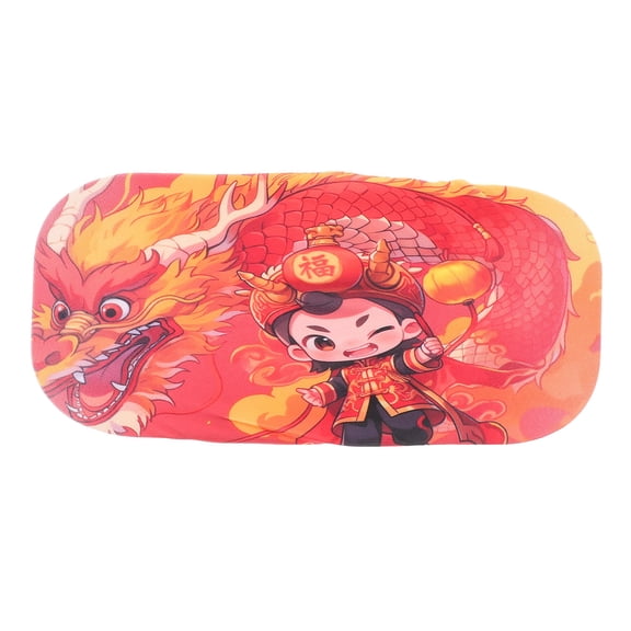 OUNONA Stylish Red Ski Goggle Cover with Scratch Prevention and Comfortable Secure Strap