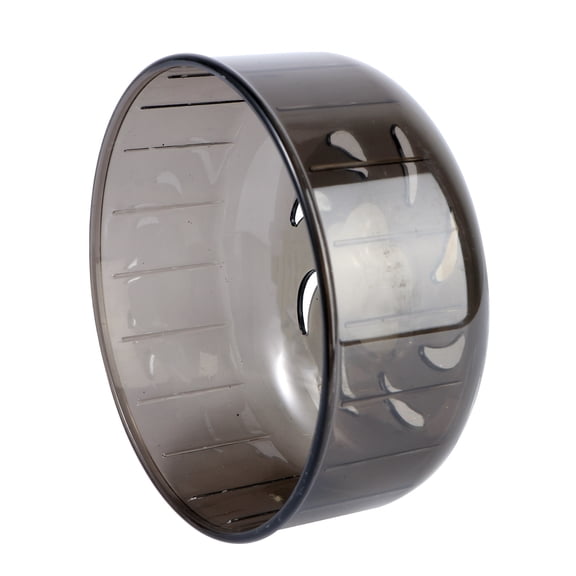 OUNONA Super Silent Hamster Exercise Wheels Quiet Round Grey 1Pack