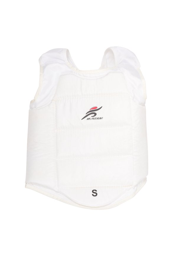 Boxing Sports Chest Protector Portable 1Set White Sponge