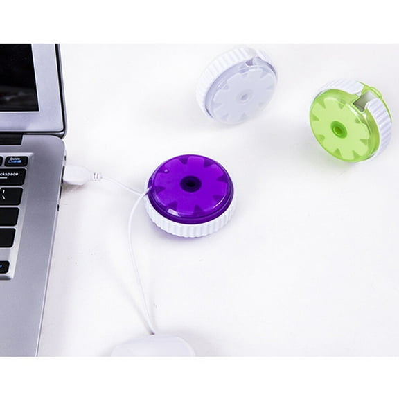 OUNONA Tangle Earbud Holder Data Cable Storage Box Headphone Winder Travel