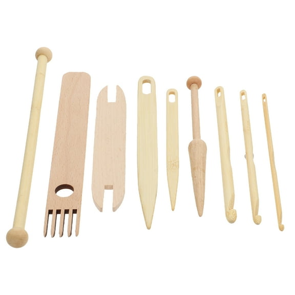 OUNONA Tapestry Knitting Supplies Weaving Loom Tools Kits