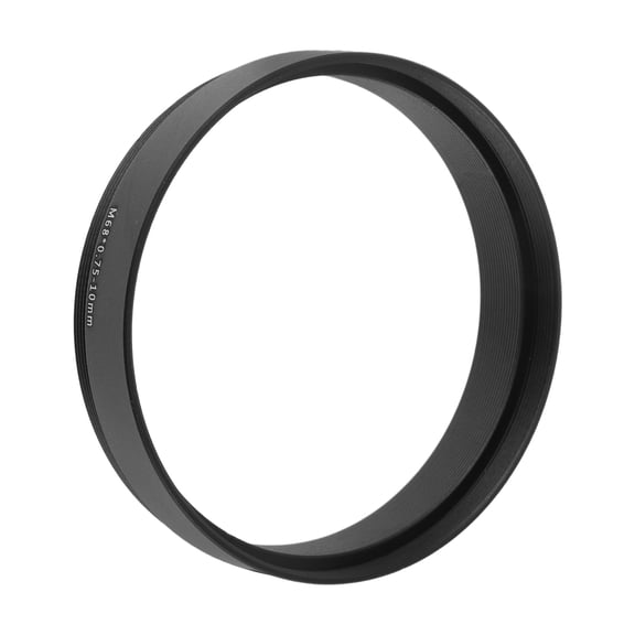 OUNONA Telescope Extension Tube with M68x0.75 Threaded Black Aluminum Adapter for Precision Astrophotography