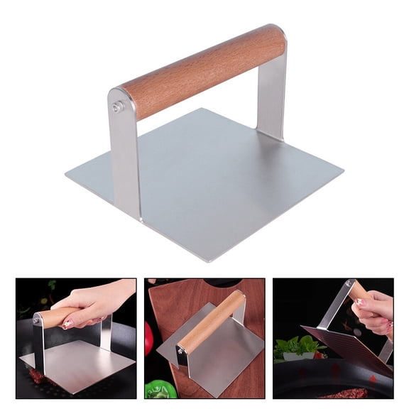 OUNONA  Tenderizer Meat Press Patty Presser Household Gadget