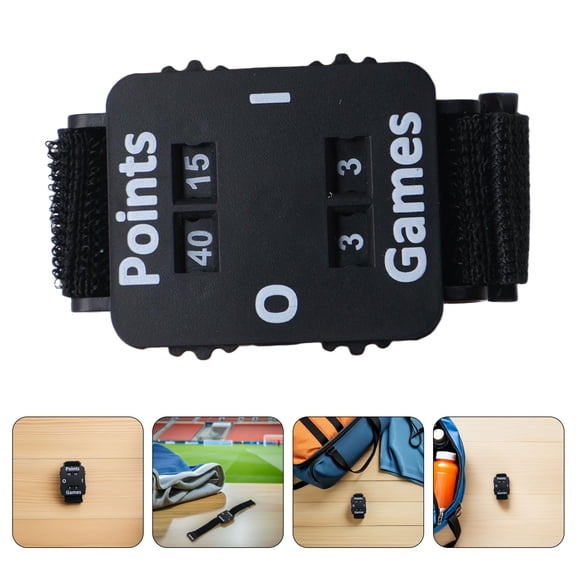 OUNONA Tennis Stroke Counter Watch with Easy-Use Button and Comfortable Portable Wristband for Accurate Game Tracking