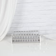 thumbnail image 1 of OUNONA Test Tube Rack Organizer for Laboratory Storage Use Made of Aluminum Silver Color 40x15.5, 1 of 8