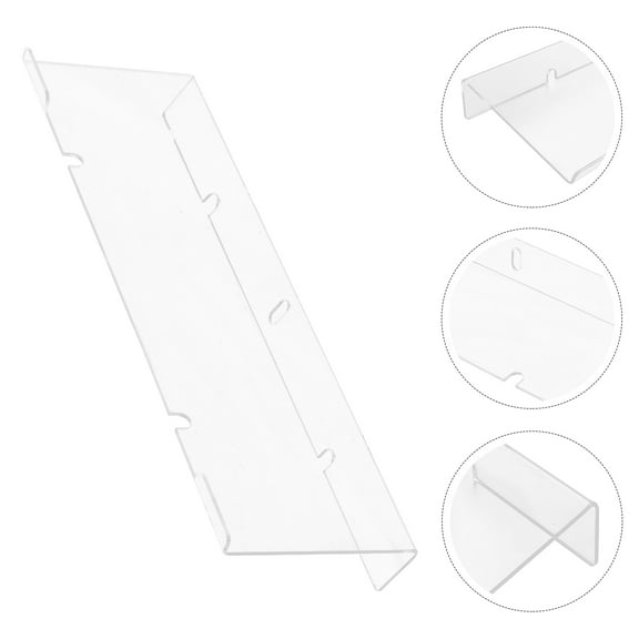 OUNONA Tilted Computer Keyboard Holder Acrylic 30 Degree Tilted 104-key Keyboard Tray