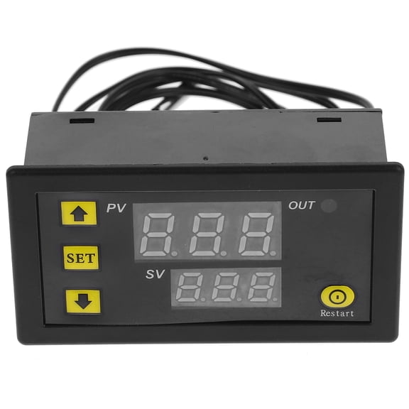 OUNONA Timing Relay Control Support Board Temperature Controller Digital Display Module DC 12V