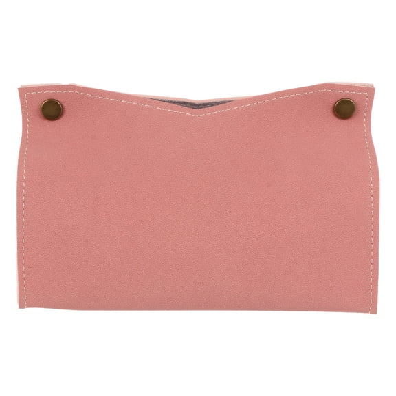 OUNONA  Tissue Box Paper Towel Container Dispenser Tissues Cube Boxes Pink