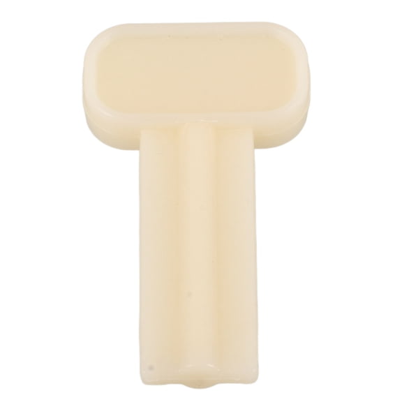 OUNONA Toilet Paper Key Replacement Tissue Dispenser Key Plastic Beige Bathroom Use 1Pack