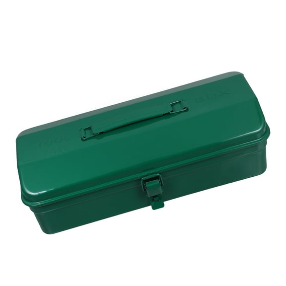 FOLOYORI Portable Tool Box Green Metal Sheet Durable 1Pcs For DIY Projects