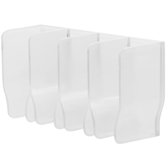OUNONA  Toothpaste Storage Rack Dispenser Wall Mounted Organizers and