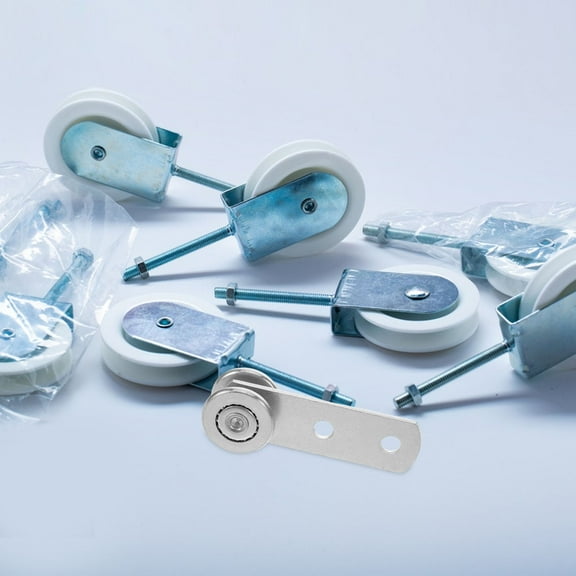 OUNONA Trailer Curtain Track Rollers Soft Canopy Car Side Curtain Pulley Adjustable Canvas Tarp Gliders Car Curtain Track Pulleys Universal Car Roller Tarp