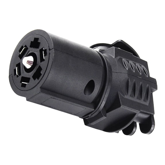 OUNONA 7 Pin to 5 Pin Trailer Plug Adapter Towing Socket Converter with Dual Row Design, Connector