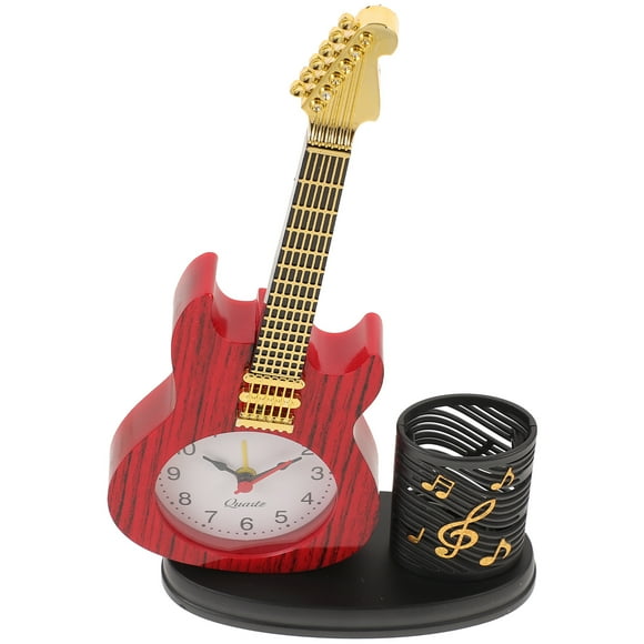 OUNONA Transmission Creative Violin Alarm Clock Beautiful Travel Fitness