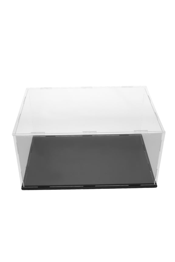 Clear Acrylic Baseball Cap Display Case for Tabletop and Professional Hat Storage, Protective Box