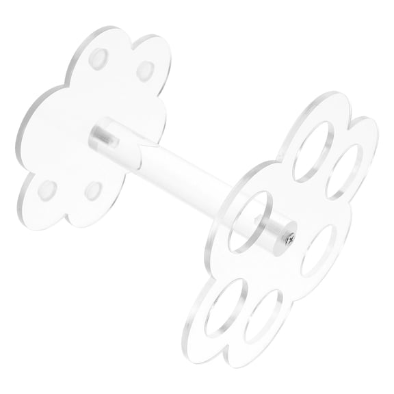 FOLOYORI Stand Ice Cream Cone Stand Transparent 1Pack