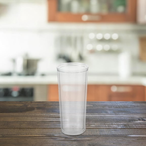 OUNONA Transparent Acrylic Milk Vanishing Cup Magician Prop Creative Detachable Trick Tool for Shows