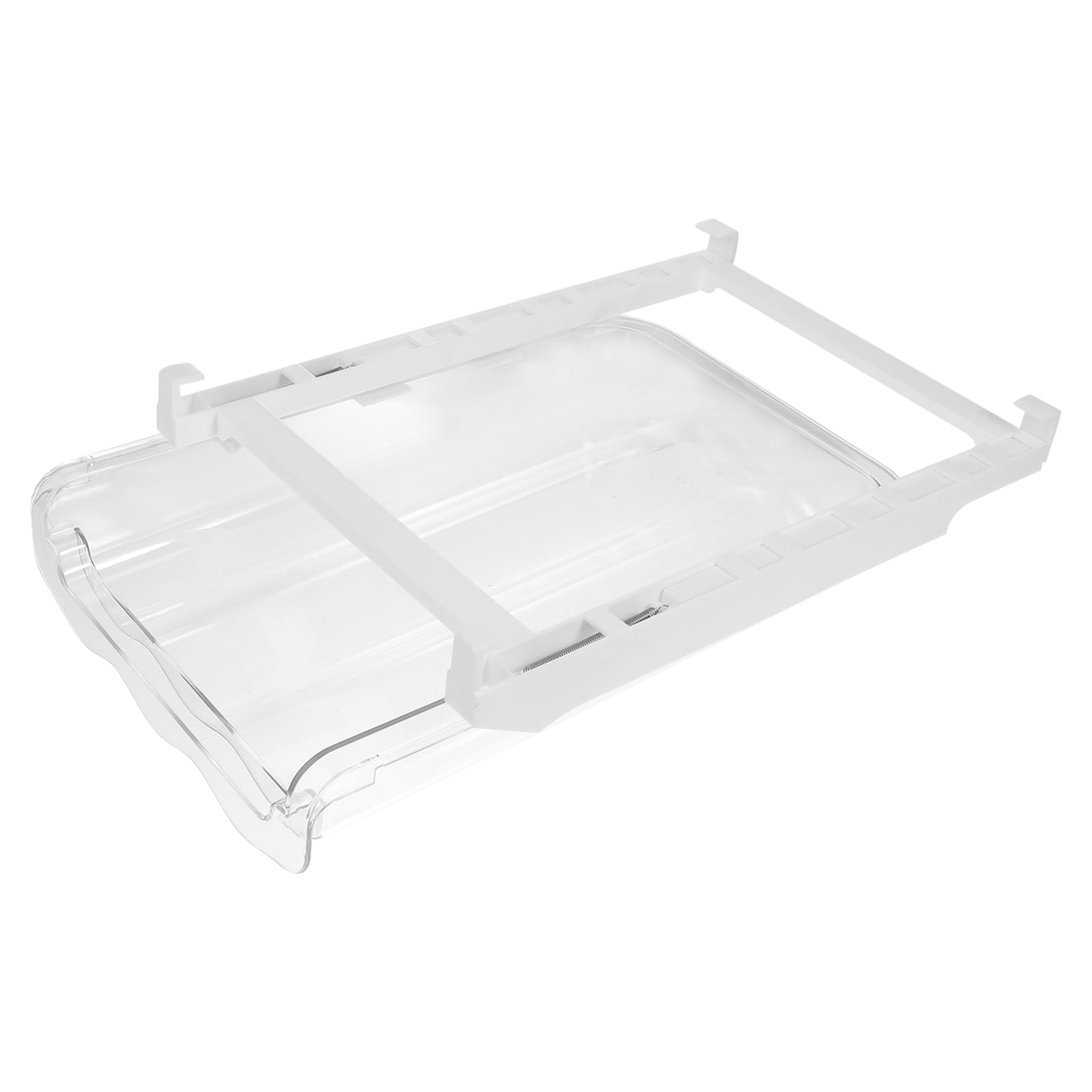 OUNONA  Transparent Crisper Refrigerator Egg Container Tray