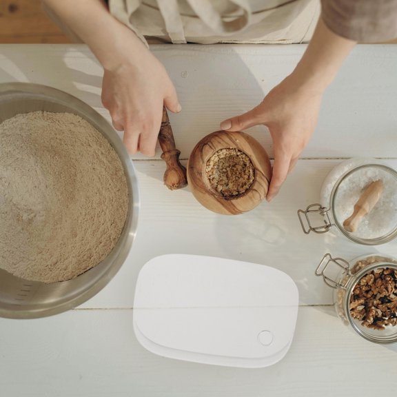 OUNONA Transparent Plastic Dough Cutter and Scraper for Home Baking Use Lightweight Portable Easy to Clean Kitchen Gadget