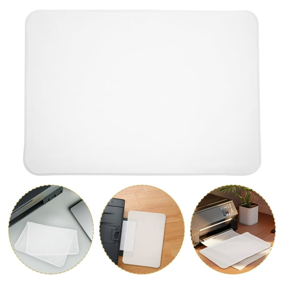OUNONA Reusable Heat Press Machine Film Transparent Silicone Sheet for Accurate 3D Heat Transfer