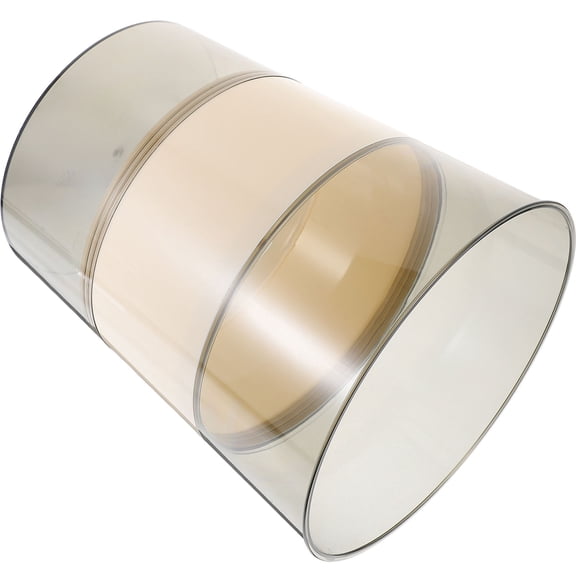 OUNONA Trash Can Plastic Trash Container Garbage Bucket Trash Bucket for Kitchen Bathroom