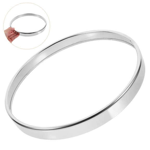 OUNONA Trash Can Press Ring Round Trash Can Ring Garbage Can Press Ring Trash Can Part