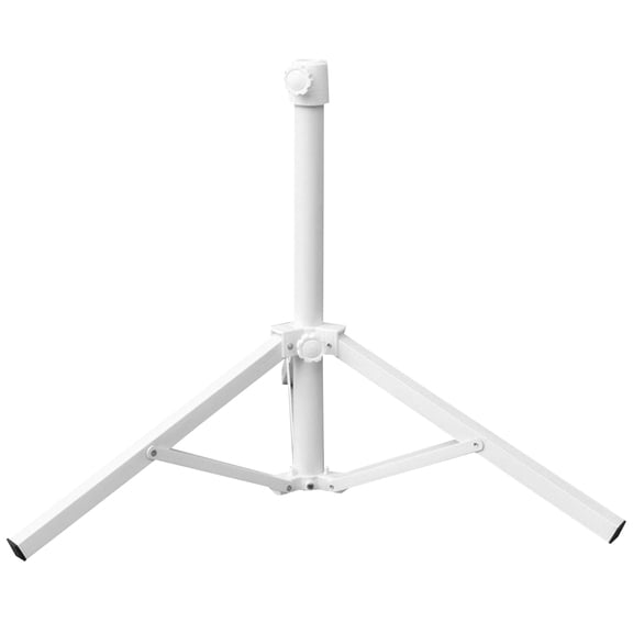 OUNONA Triangle Iron Umbrella Stand for Garden Parasol Support, Outdoor Patio Base Holder, 1 Piece