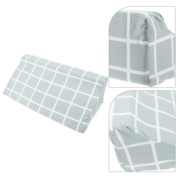 OUNONA Triangle Wedge Pillow Assorted Color Cotton Home Use Comfortable Support