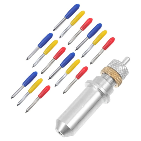 OUNONA Tungsten Steel Lettering Blades for Cutting Plotter with High Hardness and Toughness Assorted Color