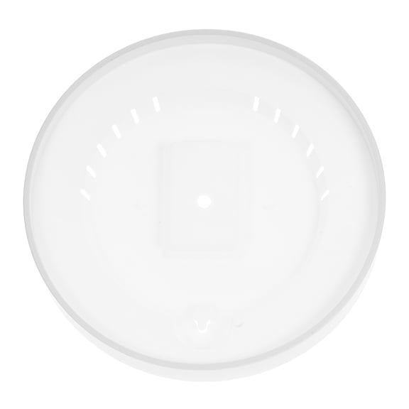 OUNONA White Clock Case with Metal Plastic Frame and Ultraslim Border for DIY Wall Clock Projects