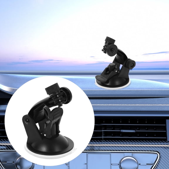 OUNONA Universal Car Dash Camera Mount with Rubber and ABS Materials for Reliable Stability