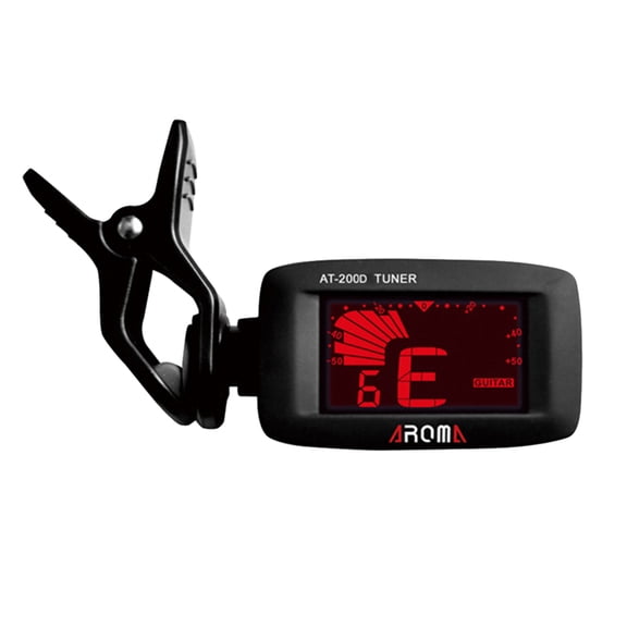 OUNONA Universal Guitar Tuner for Ukulele, Violin, and Multiple Instruments, Accurate, Easy to Use, Portable and Fast Tuning Device