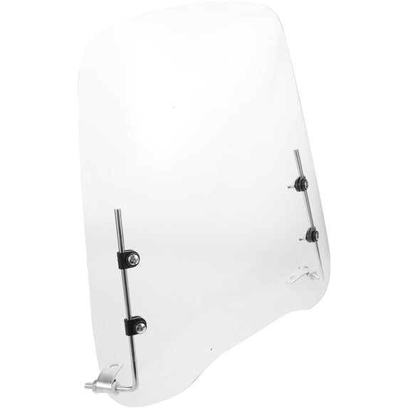 OUNONA Universal Motorcycle Windshield Large Windshields Travel Transparent