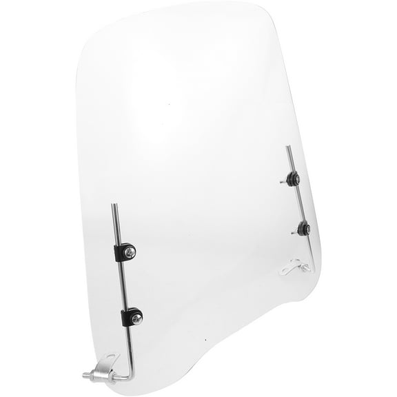 OUNONA Universal Motorcycle Windshield Large Windshields Travel Transparent
