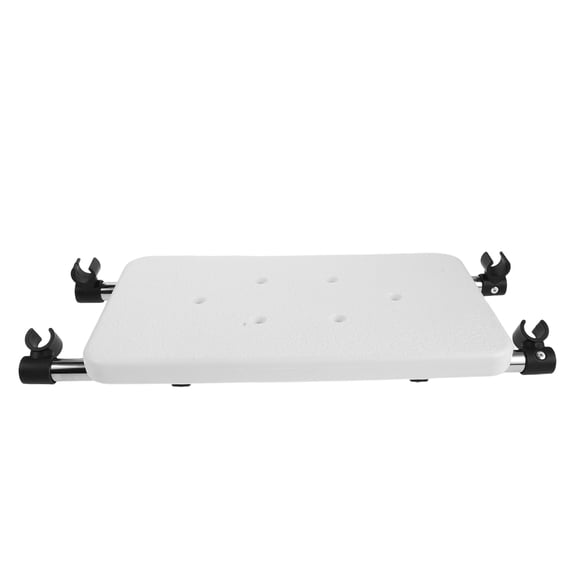 OUNONA Portable Lightweight Walker Seat for Bath with Flip Down Design and Textured Surface