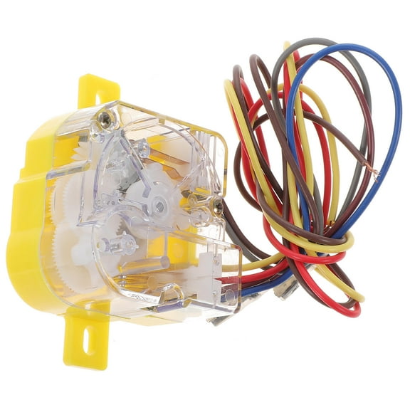 OUNONA Multi-Color Washing Machine Timer Replacement Unit, High-Grade Plastic Washer Accessory for Home Use