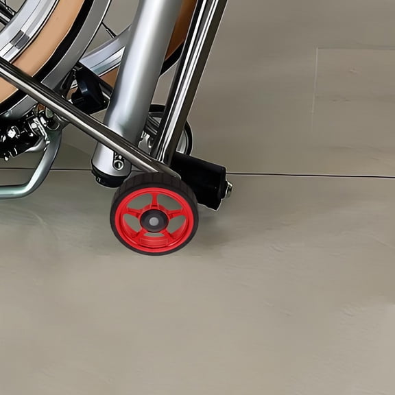 OUNONA Utility Cart Wheels Replacement Durable Aluminium Alloy and Rubber Easy Rolling 4 Pack