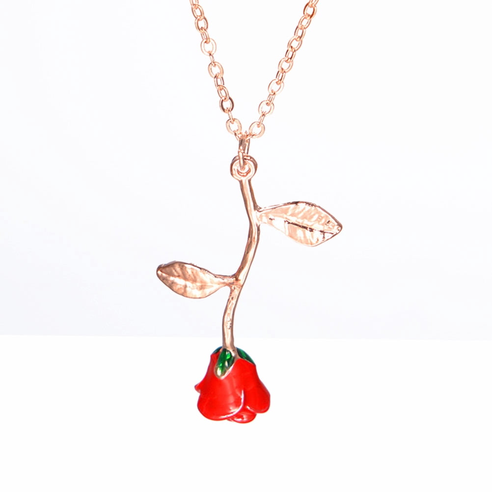 OUNONA Women's Alloy Charm Choker Necklace, Trendy Jewelry Accessory for Valentine's Day , 1 Piece Stylish Necklace