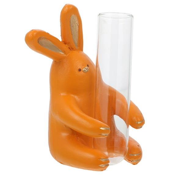 OUNONA Vase Flower Glass Floral Container Centerpiece Large Decor Hydroponic Arrangements Minimalist Modern Table Bud