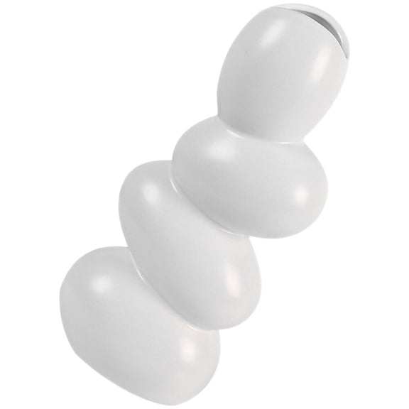 BALAHAPY Table Vase Decorative White Ceramic 1Pack