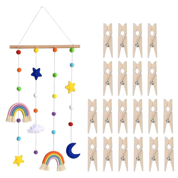 OUNONA Multi-Functional Wall Hanging Pendant Photo Organizer for Room Decor and Efficient Storage Solution
