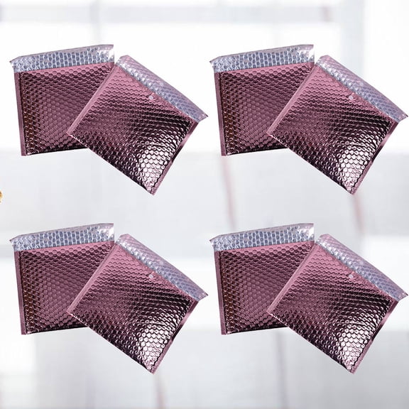 OUNONA Violet Bubble Bag for Items Made of Synthetic Material Lightweight Waterproof and Unique Design 25 Pcs
